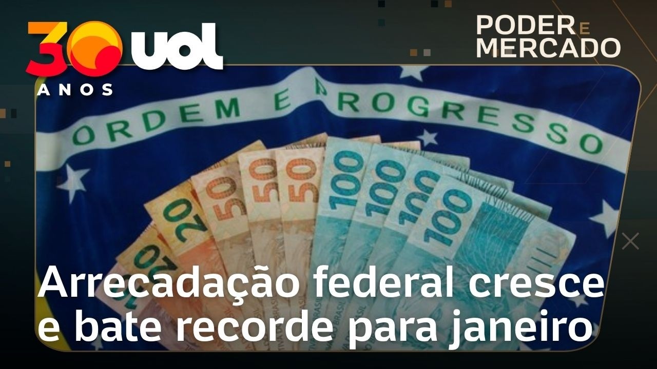 Arrecadação federal cresce 3,56% e bate recorde para janeiro com apoio de aumento de alíquotas
