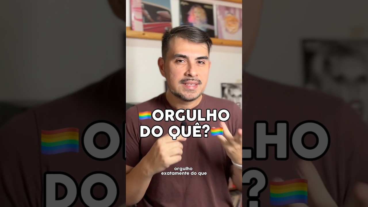Orgulho de qu&ecirc;? 🏳️&zwj;🌈 #pride #orgulho #pop