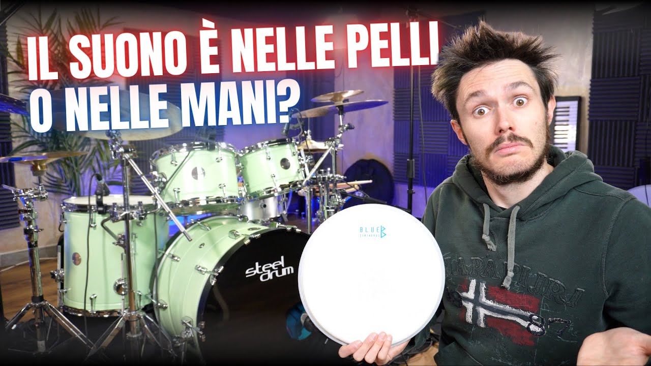 PELLI e ACCORDATURA: cambiano DAVVERO il tuo modo di suonare la BATTERIA?
