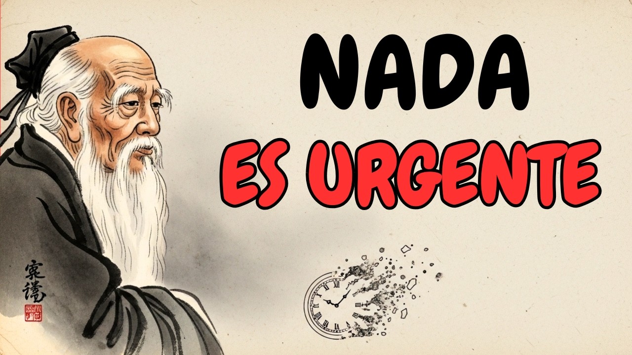 Nada Es Urgente | La Cura Filosófica Contra el Agotamiento Moderno – Lao Tsé