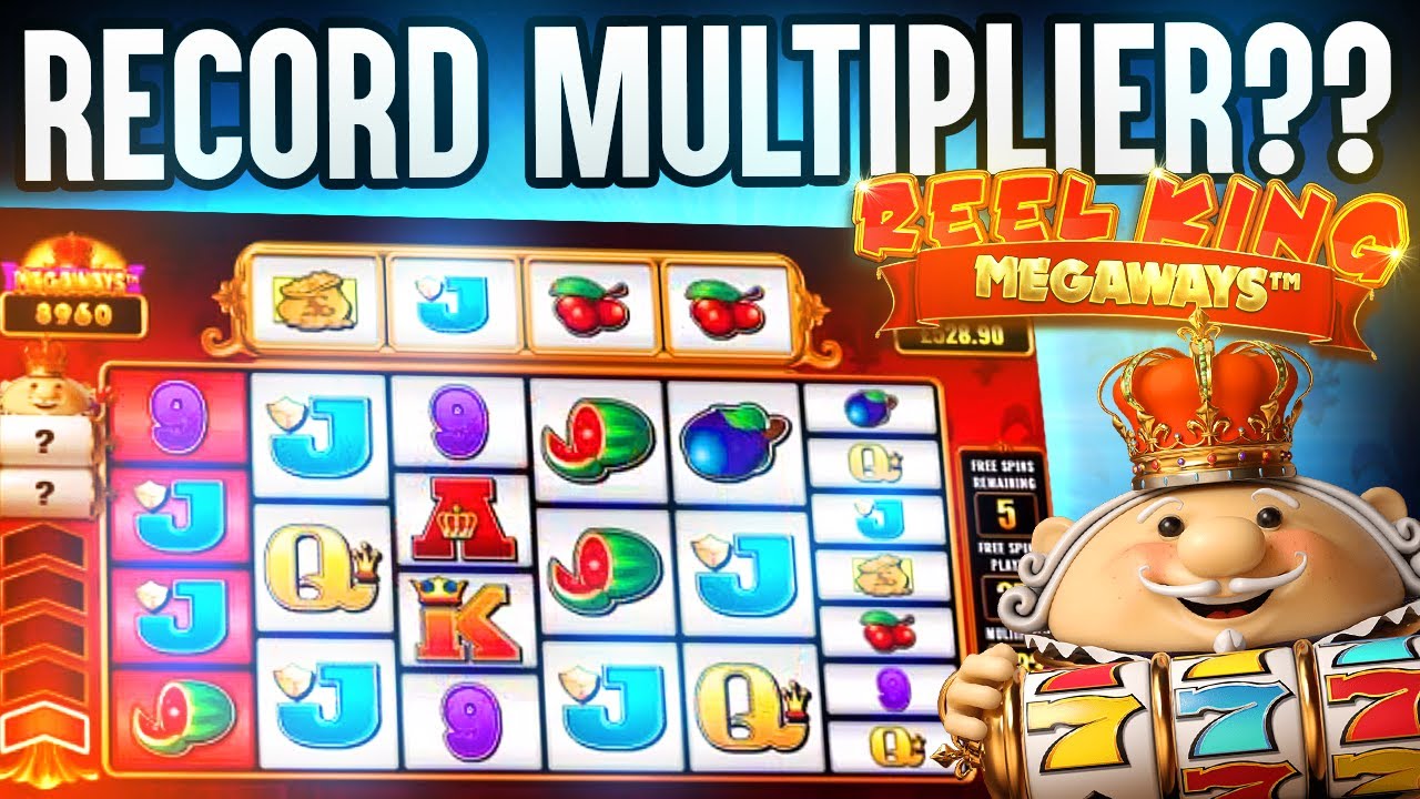 Reel King Online Casino  Record Multiplier ?? Mega King Bonus!
