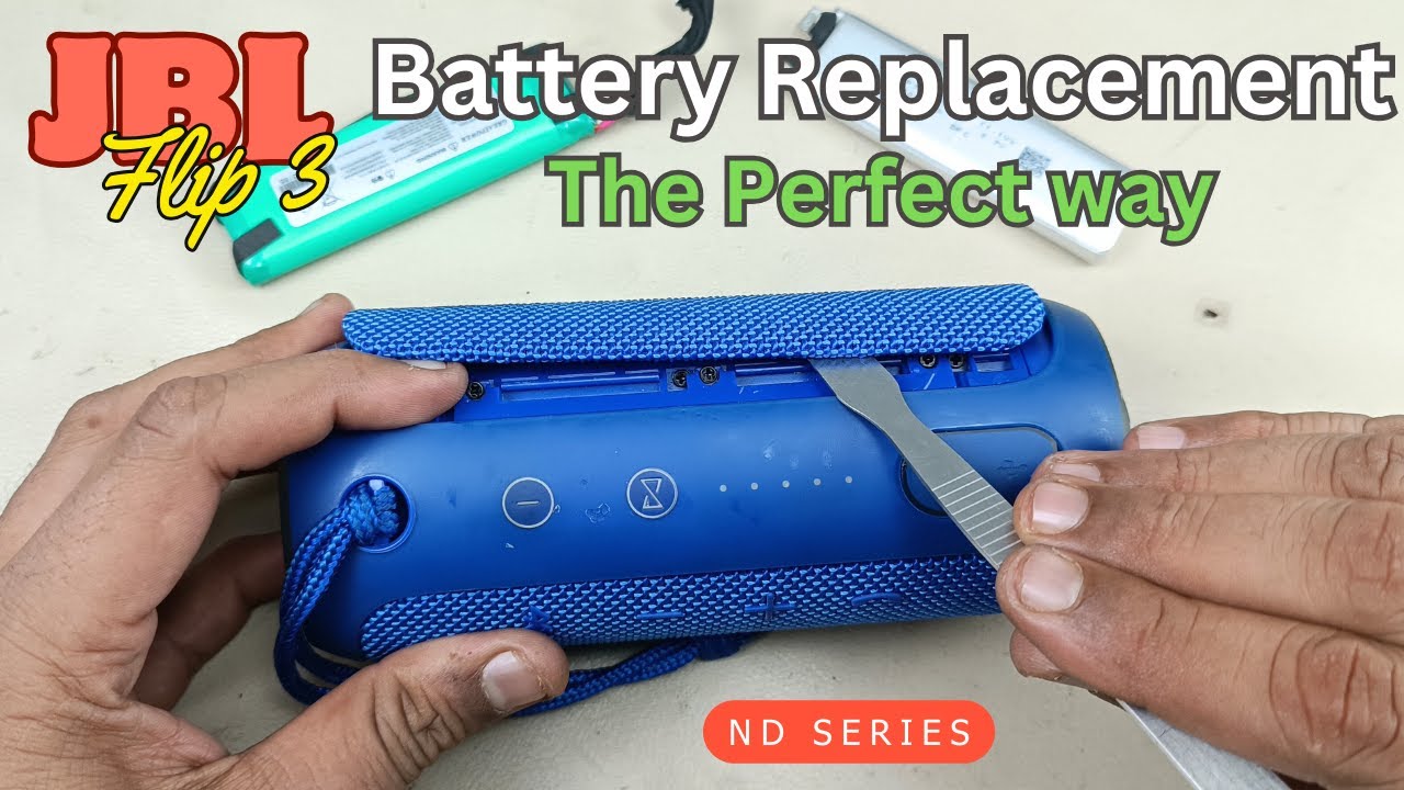 JBL Flip 3 Battery Replacement | right way | how to   disassemble JBL Speaker