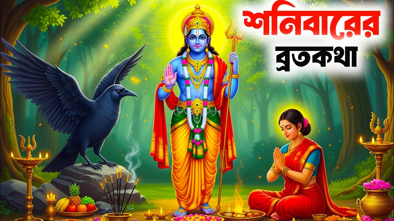 শনিদেবের এই মাহাত্ম্য কথা শুনলে সব বাধা হবে দূর | Shanivar Vrat Katha | Shani Dev Bhakti Story |
