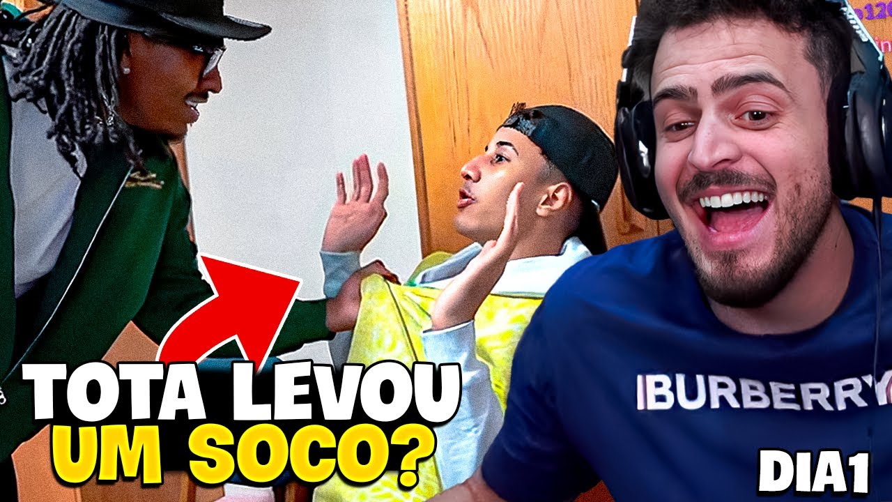 JON VLOGS REAGINDO AO PRIMEIRO DIA DO TOTA NO STREAMER UNIVERSITY