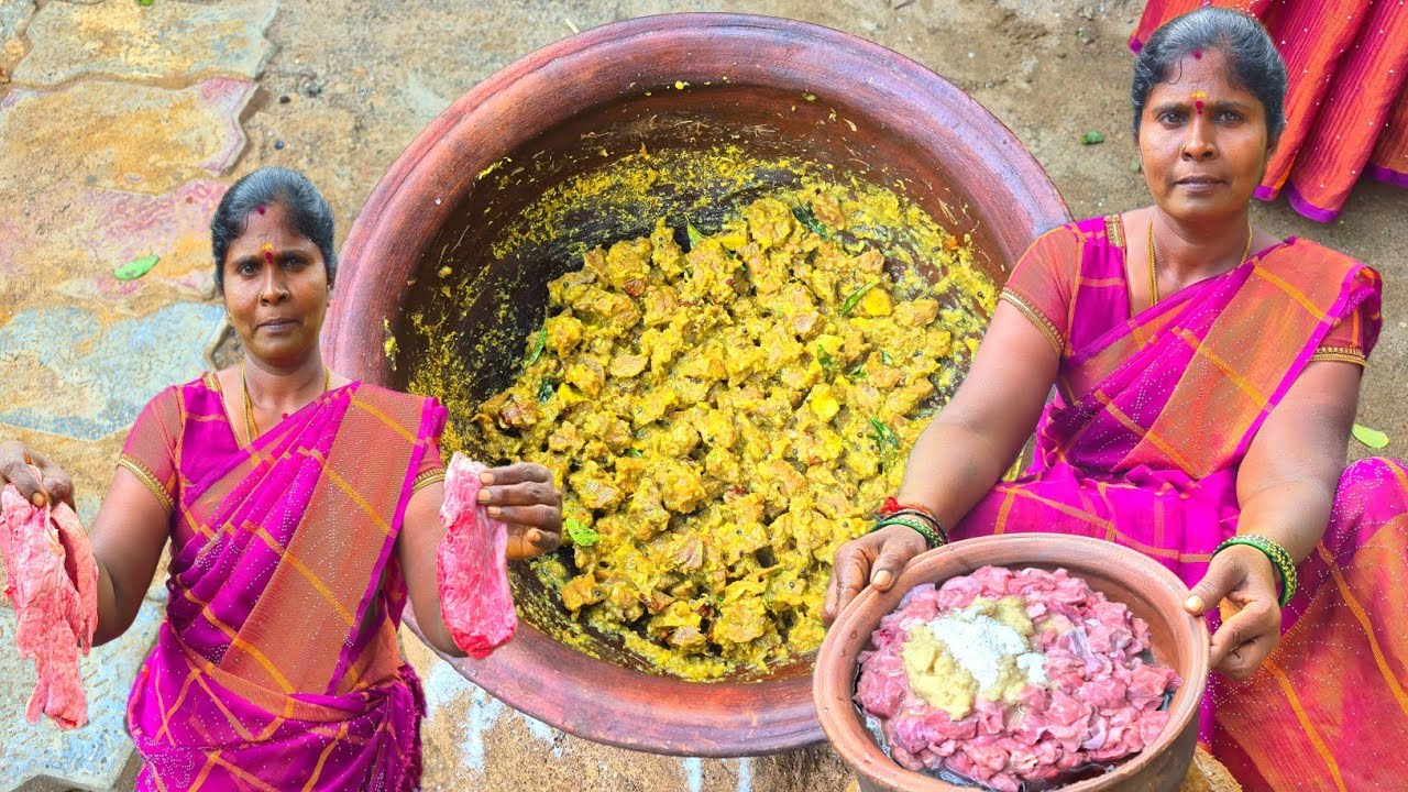 பீஃப் சுக்கா வறுவல் 😛😛/ Beef Chukka fry recipee Village style /beef roast