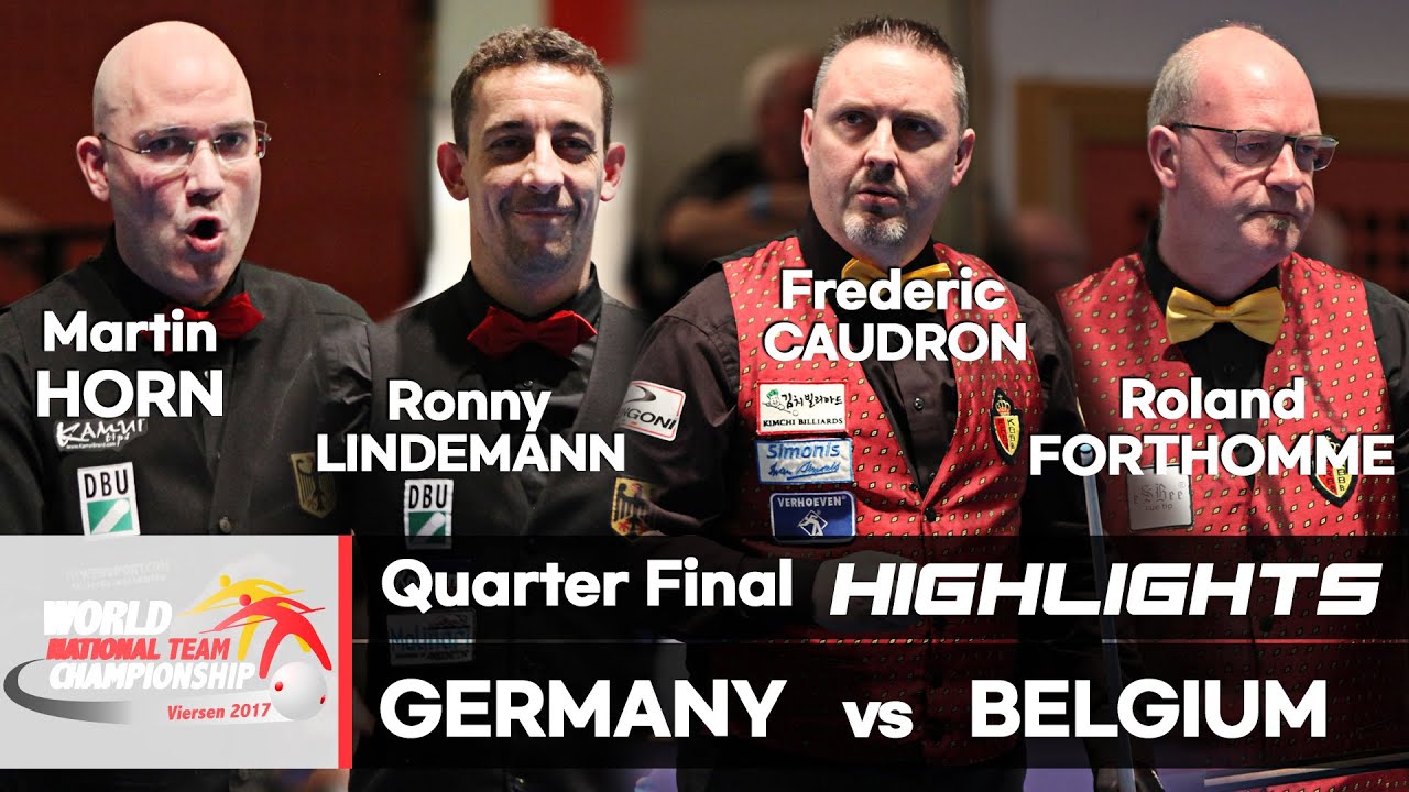 Quarter Final - (DEU) HORN,LINDEMANN vs (BEL) CAUDRON,FORTHOMME. H /L