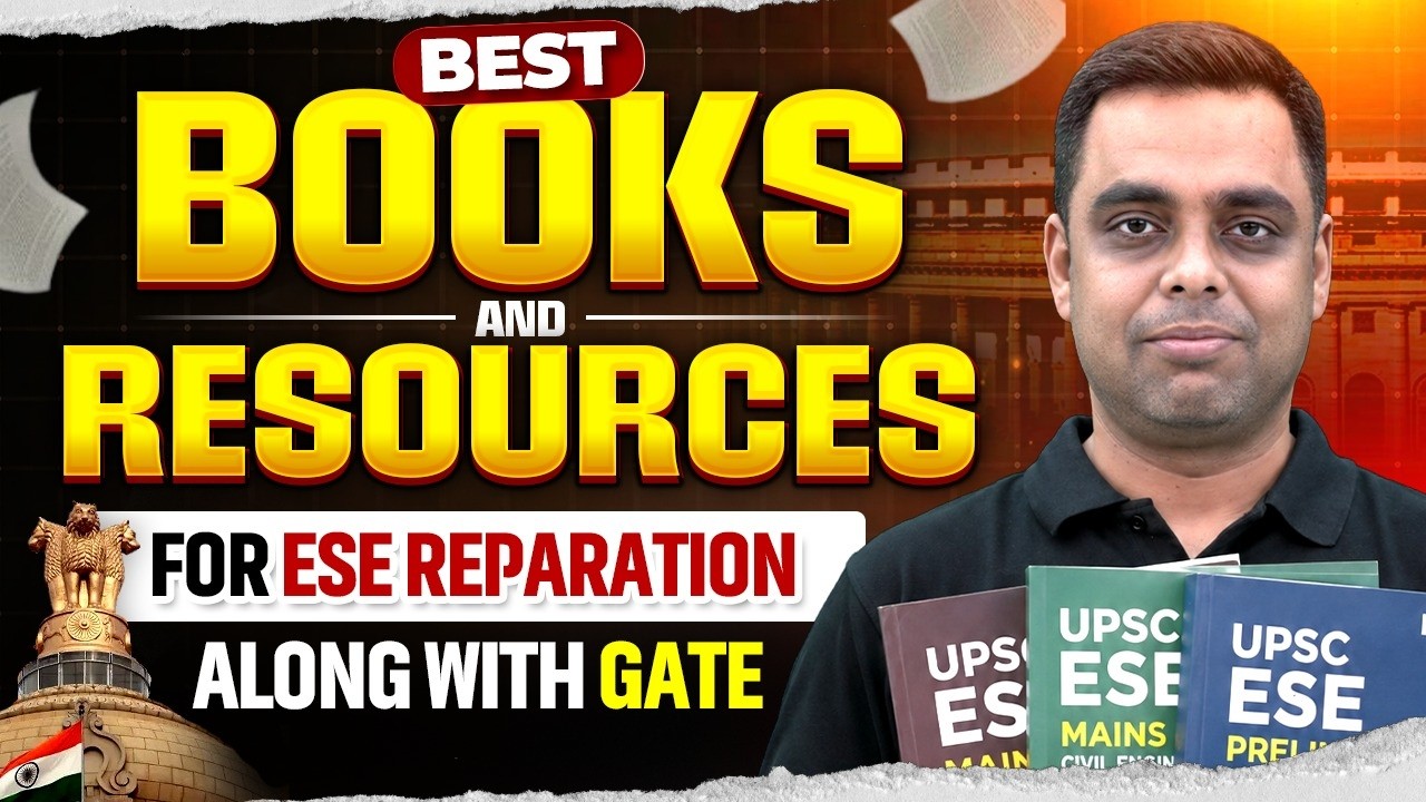 Best Books and Resources for ESE Preparation Along With GATE