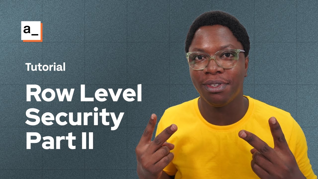 How To Build A Simple DB Email And Password Auth Flow: RLS Series Part 2