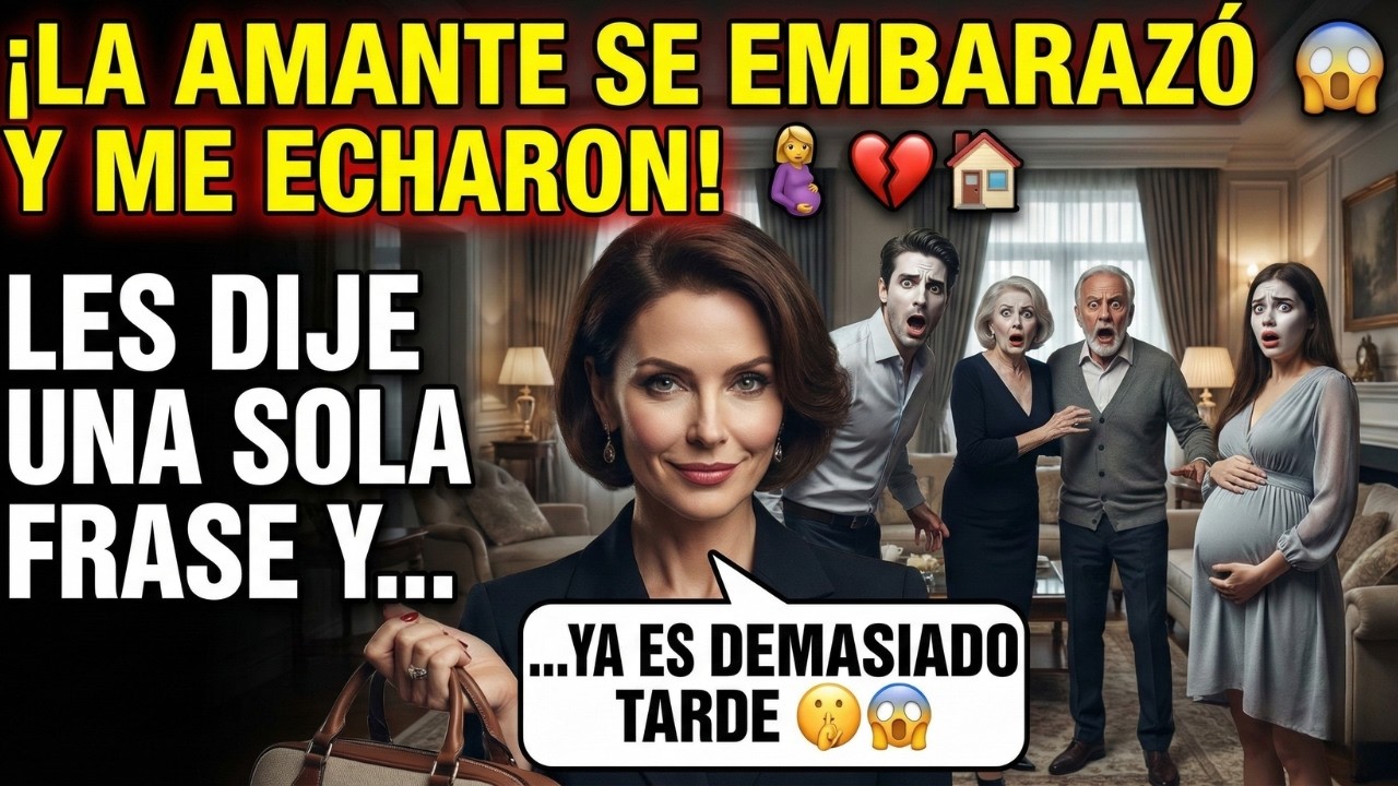 Mi esposo embarazó a su amante y su familia quiere que me vaya.