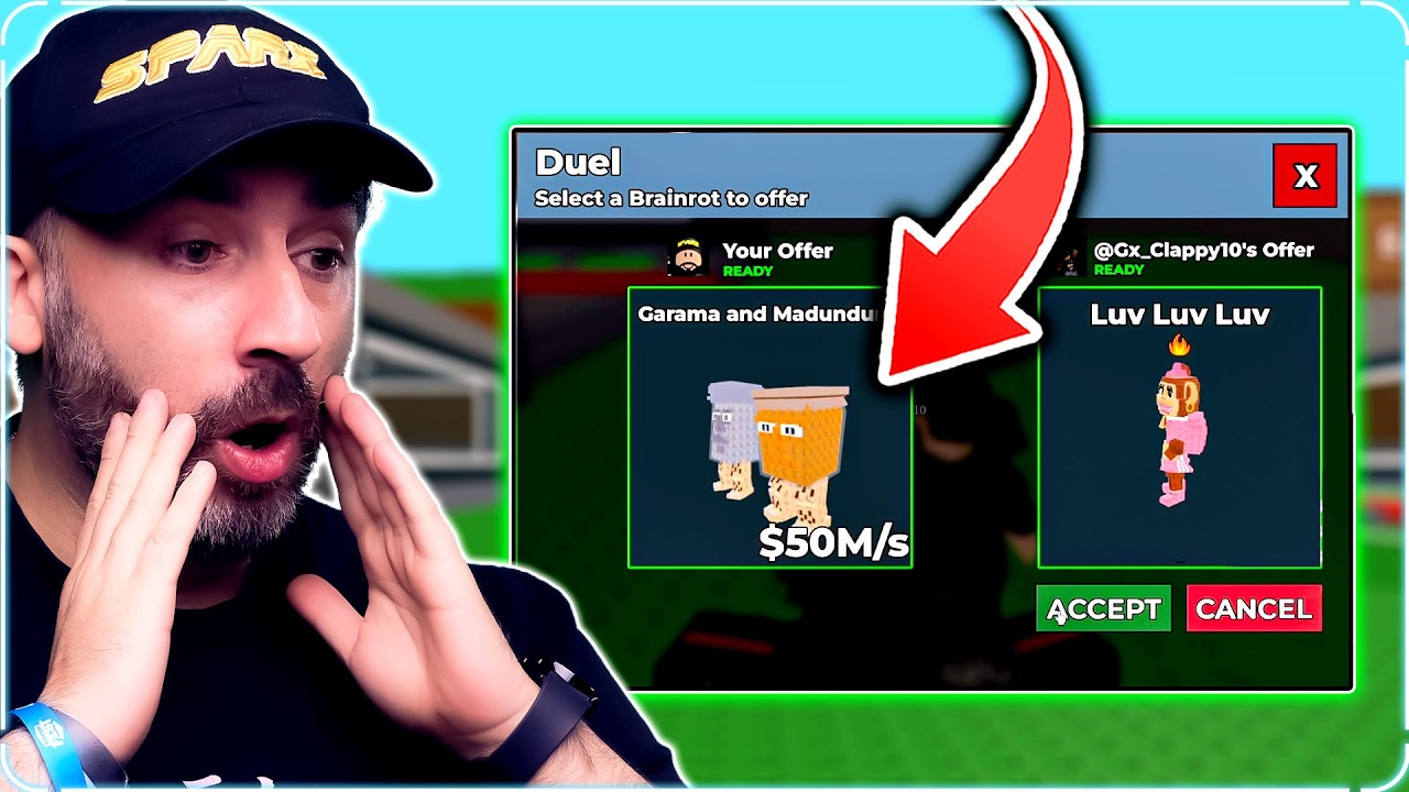 NESSUNO RIESCE A RUBARMI QUESTO BRAINROT RARISSIMO! (Duelli Roblox)