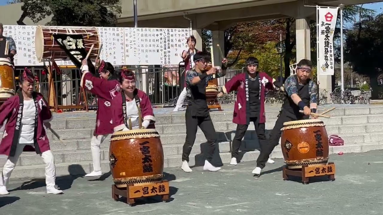 かみやま祭　一宮太鼓保存会-3 221029