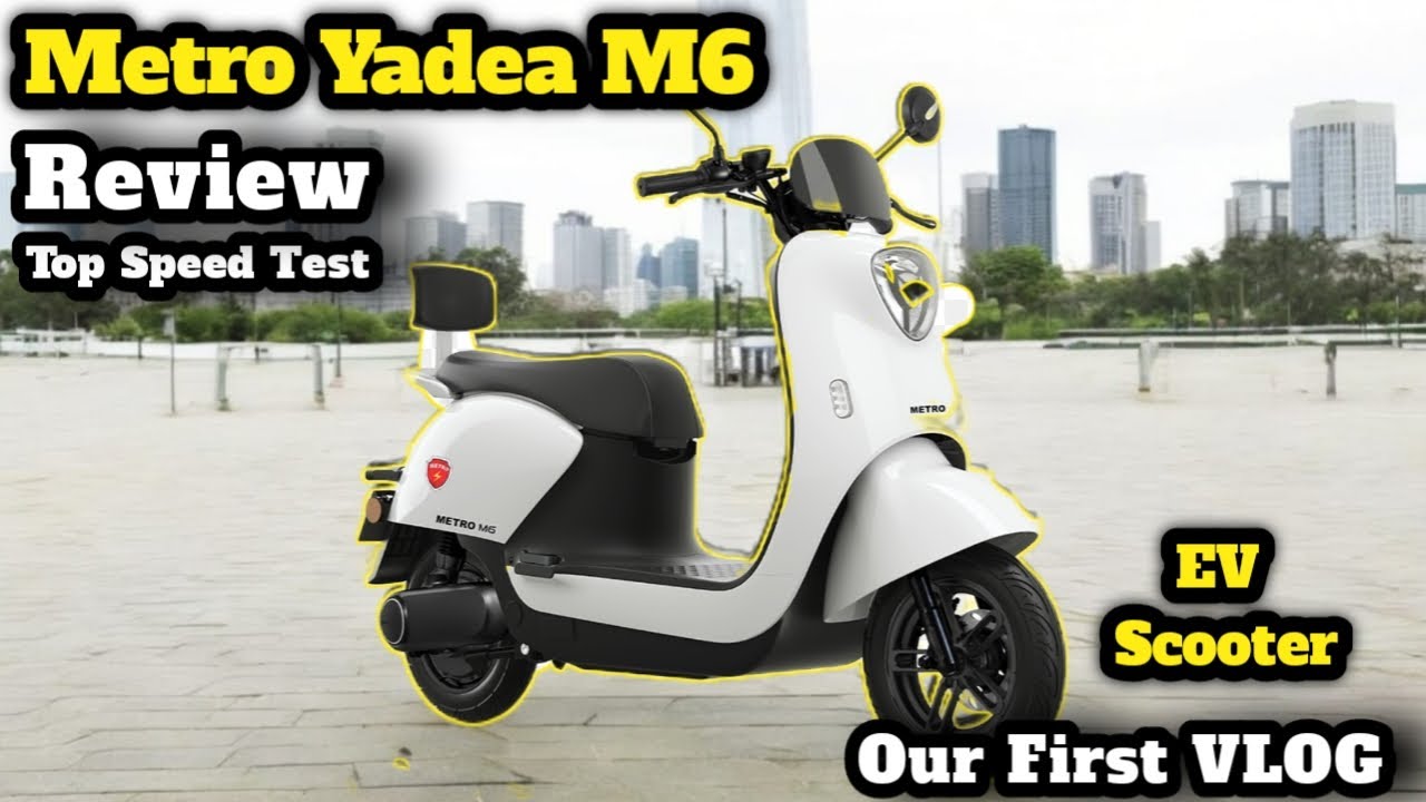 Metro Yadea M6 Scooter HOW FAST Can It Go| Review Speed Test |Our First Vlog