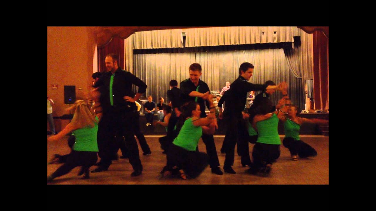 That Chico Team Demos their West Coast Swing Routine at Midtown Stomp