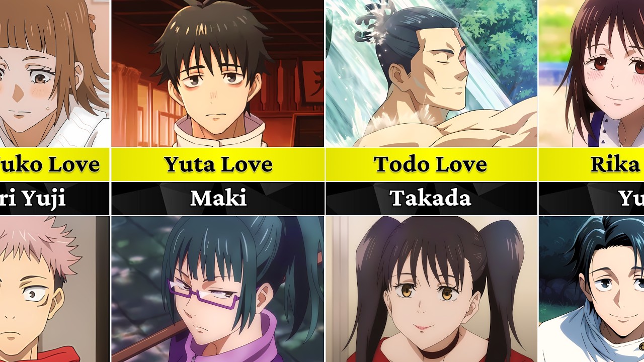 Who loves whom in Jujutsu Kaisen | JJK Couples