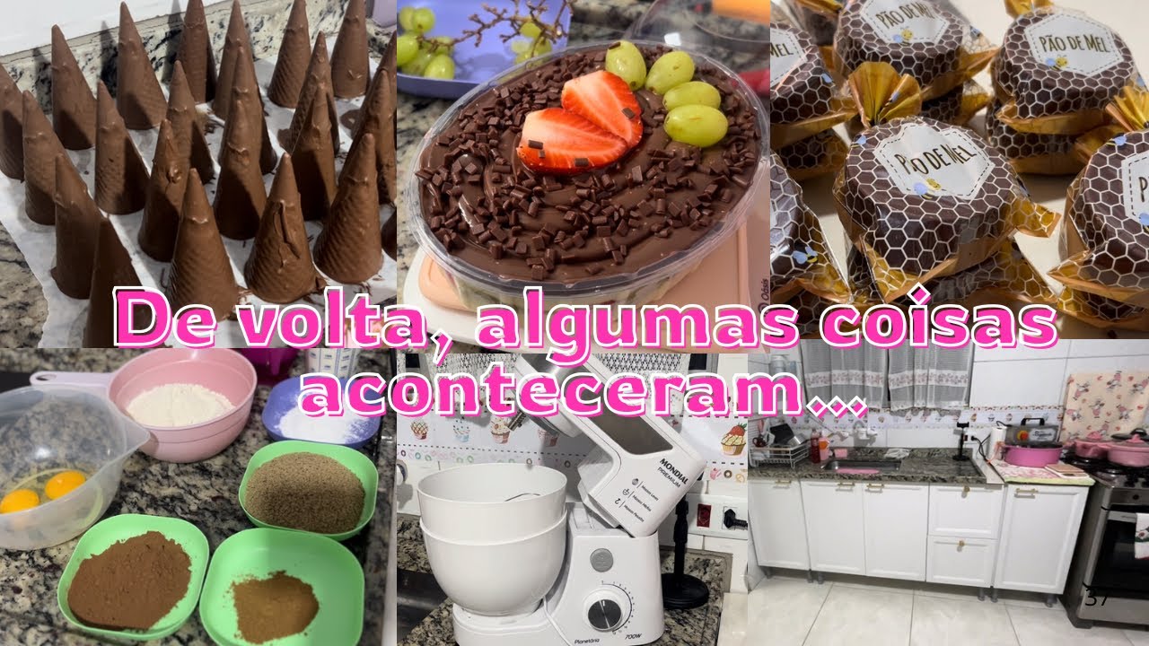 Voltando a Rotina | Pão de Mel | Batedeira Nova | Comprei e já troquei meu Balcão da Pia 🙏🏻 ….