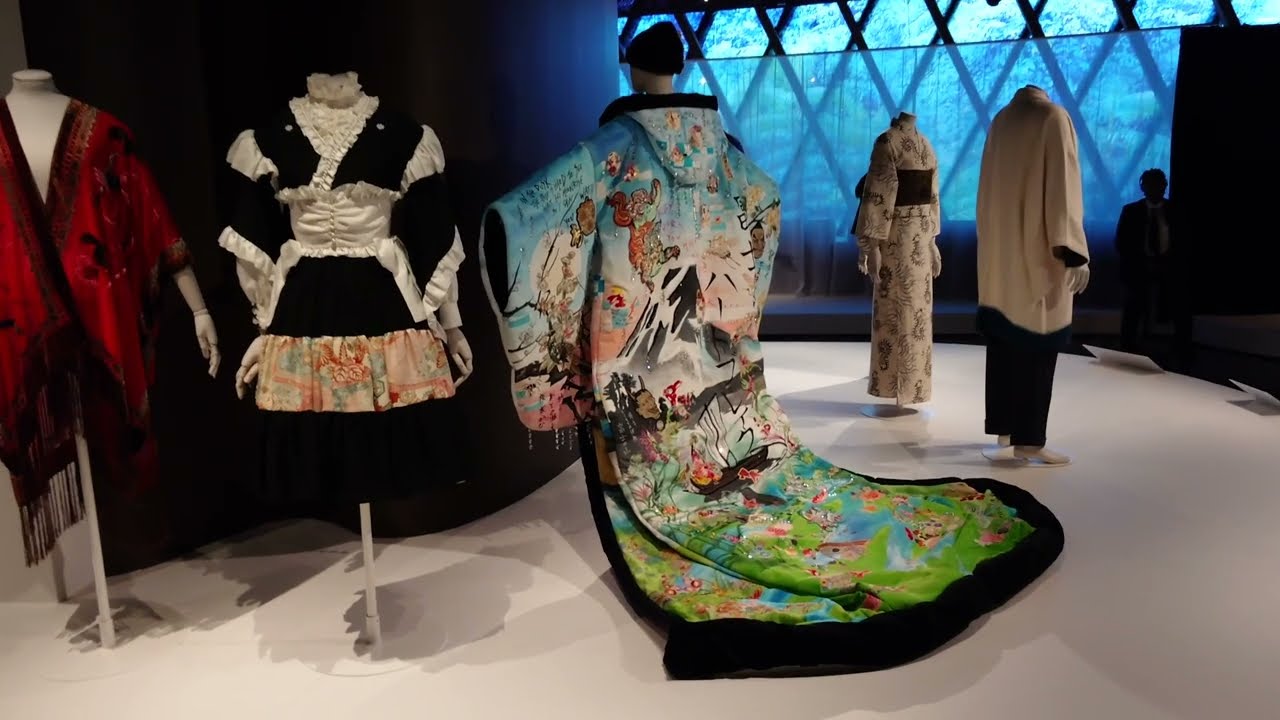 Exposition Kimonos au musée du quai branly à Paris