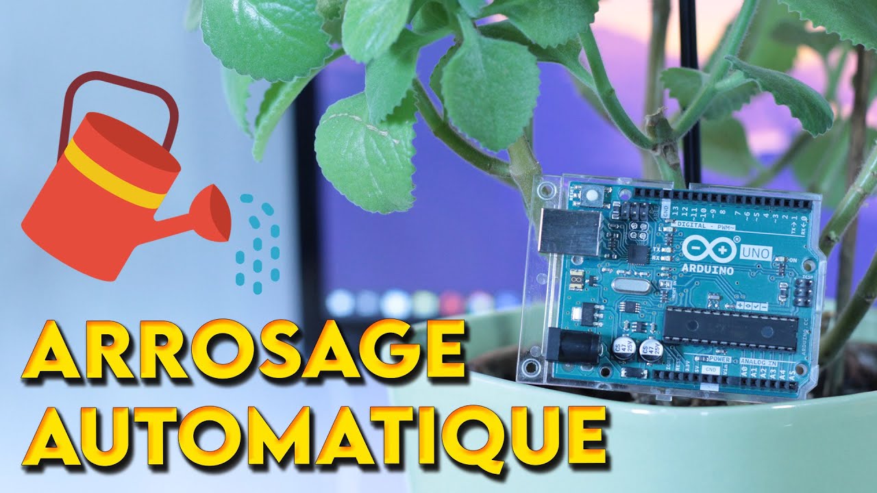Créer un système d'arrosage automatique avec l'Arduino 🌼