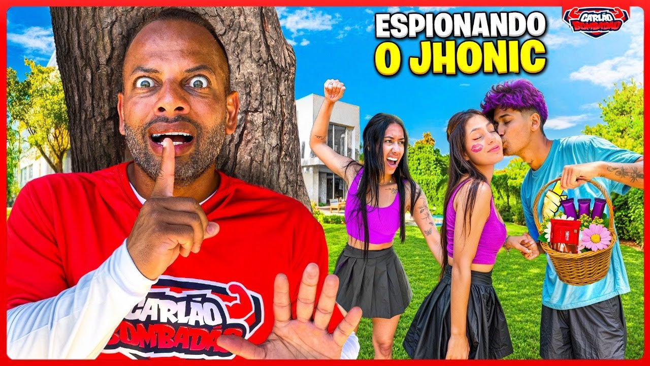 FLAGREI O JHONIC EM UM ENCONTRO SECRETO COM A POPULAR DA ESCOLA  ! - ELE ESTÁ NAMORANDO ?