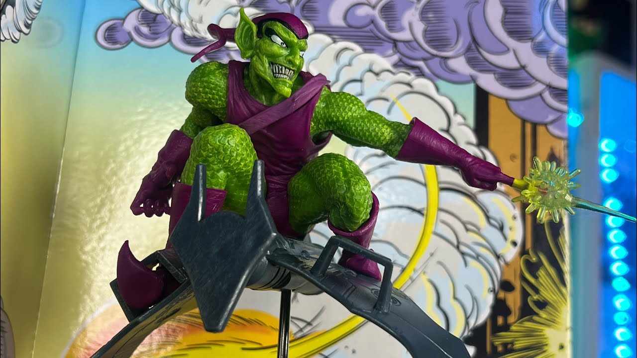 Mcfarlane Toys Marvel comics 1/10 scale Green Goblin Platinum Edition statue  review