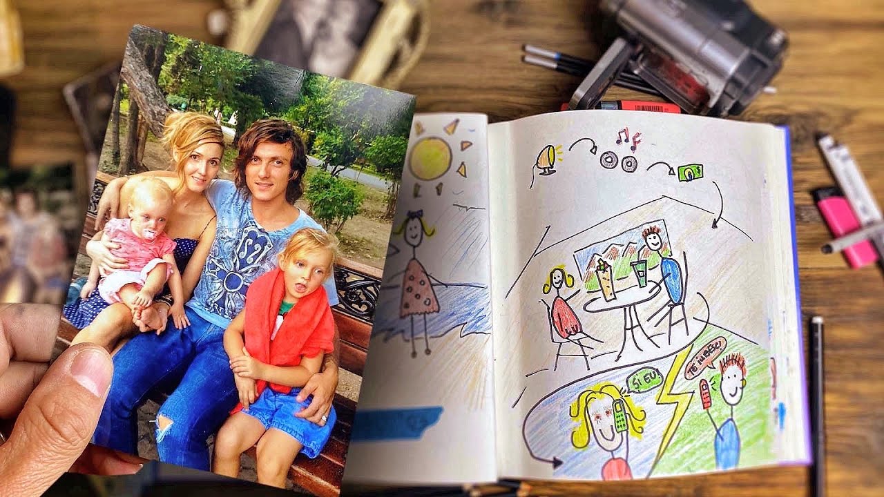 ⏳  POVESTEA VIEȚII MELE / NOASTRE (draw my life)