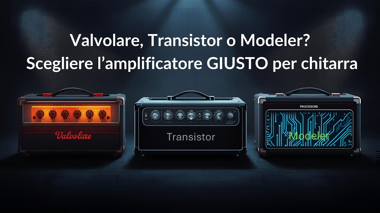 Valvolare, Transistor o Modeler? Scegliere l’amplificatore GIUSTO per chitarra