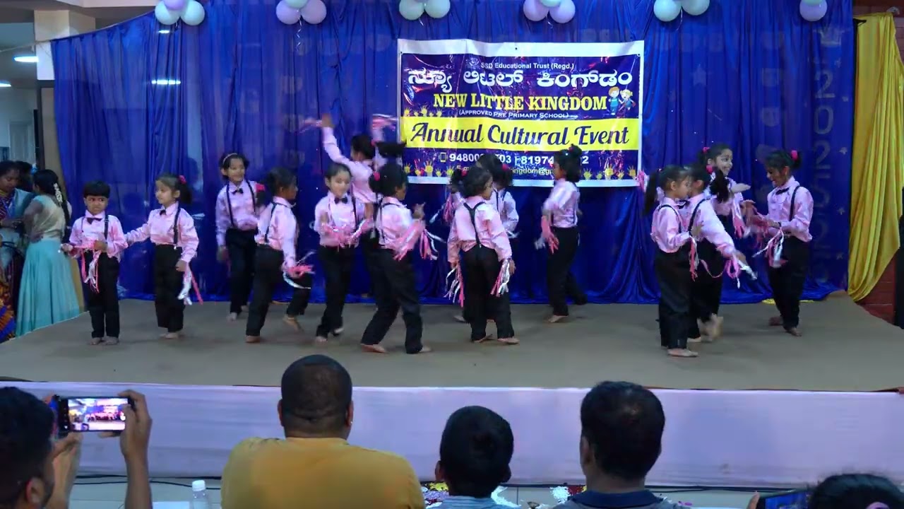 Pre-Nursery annual day dance shala-la-la-la @newlittlekingdom Annual day celebration 2025-26