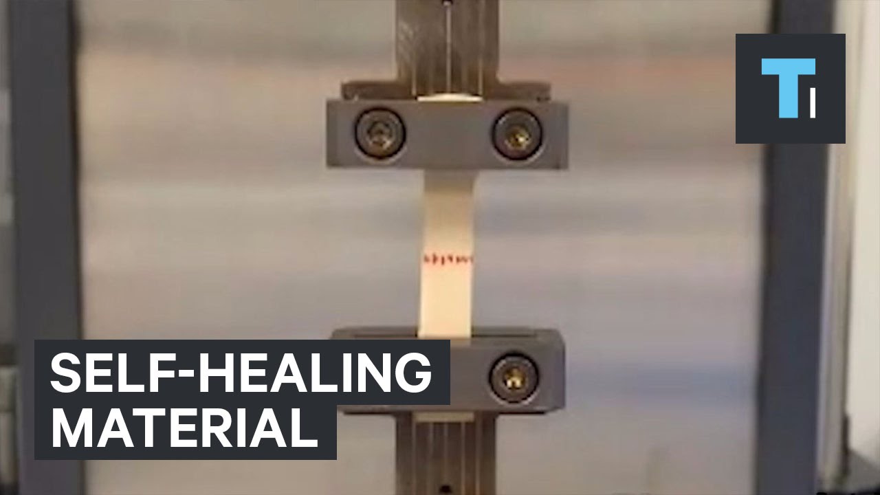 Self-healing material