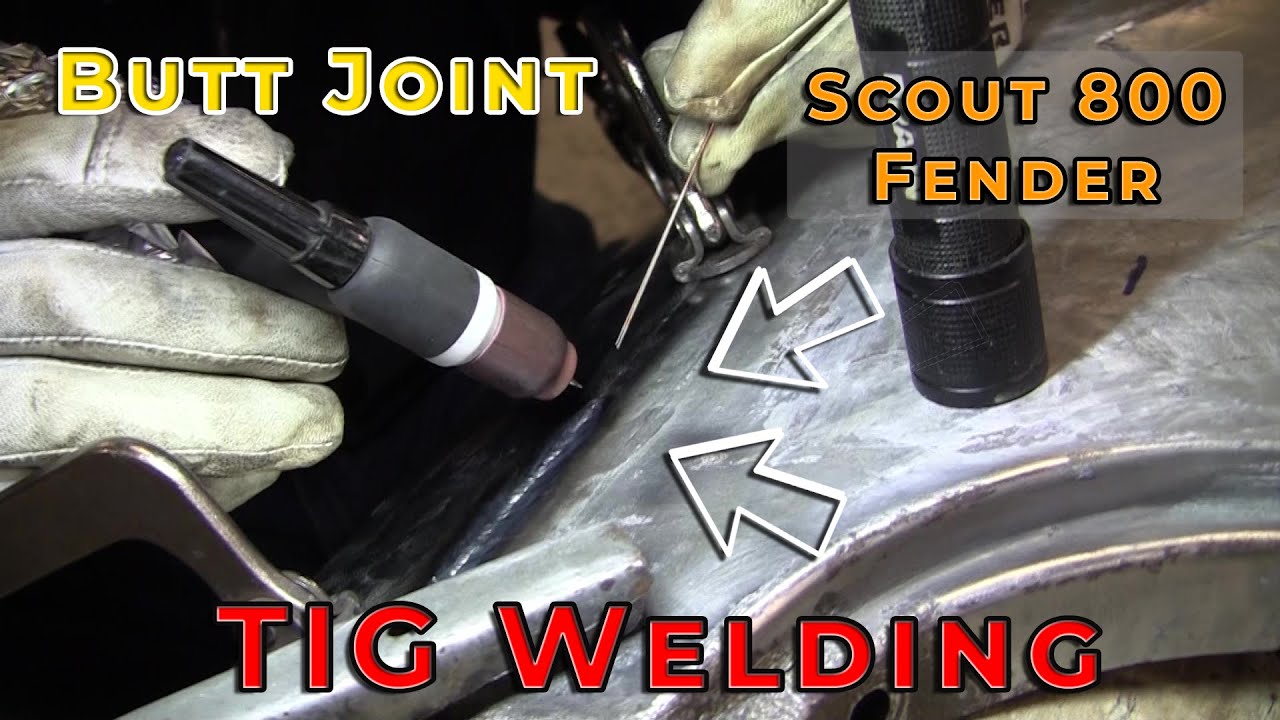 Стыковая сварка TIG: Scout 800 Fender
