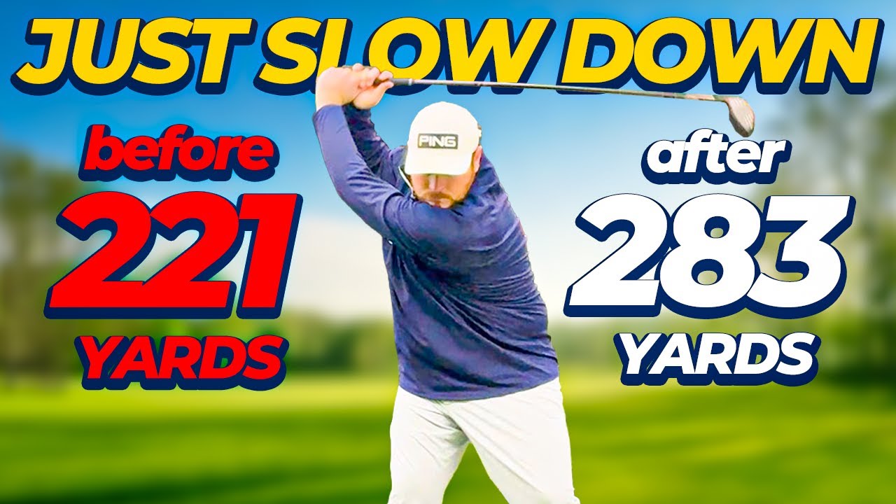 Swing SLOWER & Hit the Ball FURTHER (But Why?)