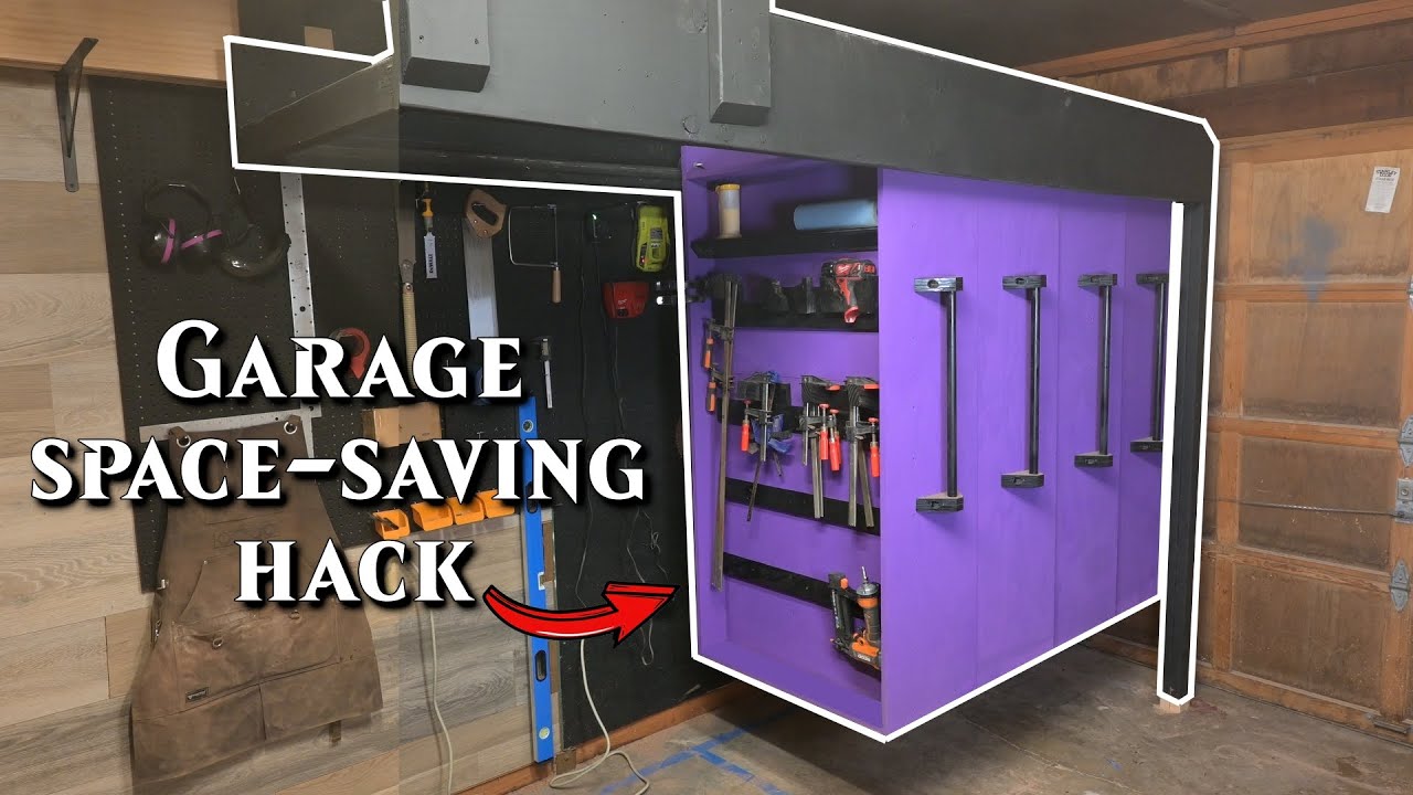DIY Storage for under $500 (over 20' of wall space in 6')