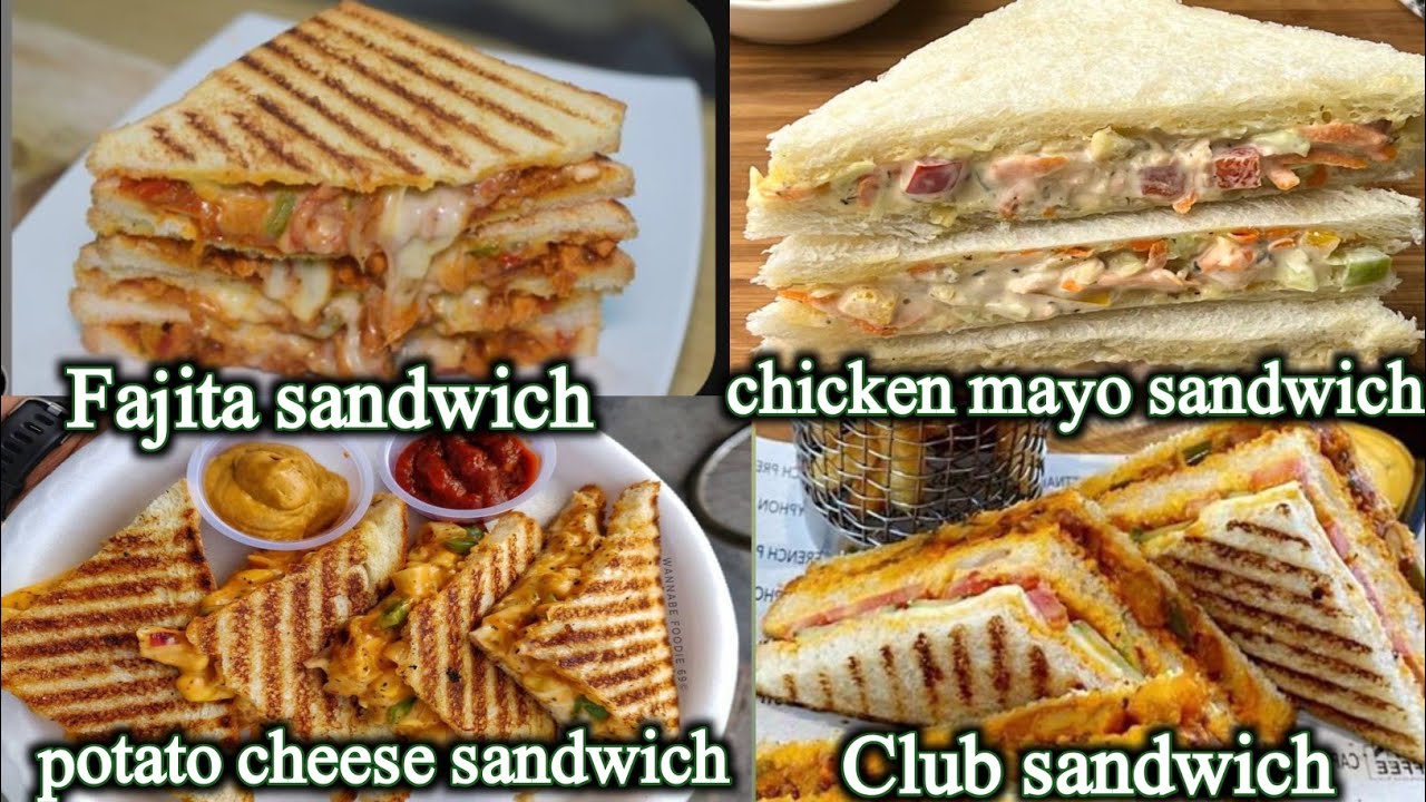 4 Best Sandwiches Recipes For Iftar | Ramadan Special | Quick, Easy & Delicious Recipes For Ramadan