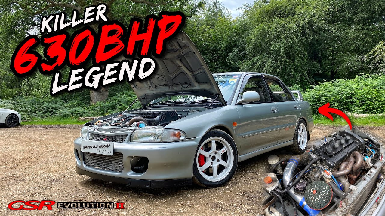 THIS INSANE 630BHP MITSUBISHI EVO 2 IS ABSOLUTELY SAVAGE!!