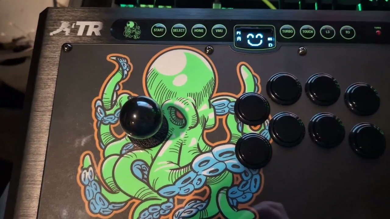 GamerFinger Optical joystick in TR Fightsticks Octopus