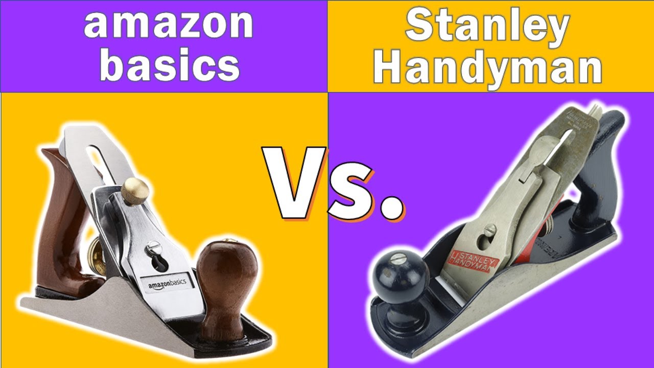 Обзор инструментов: Amazon Basics против Stanley Handyman Plane