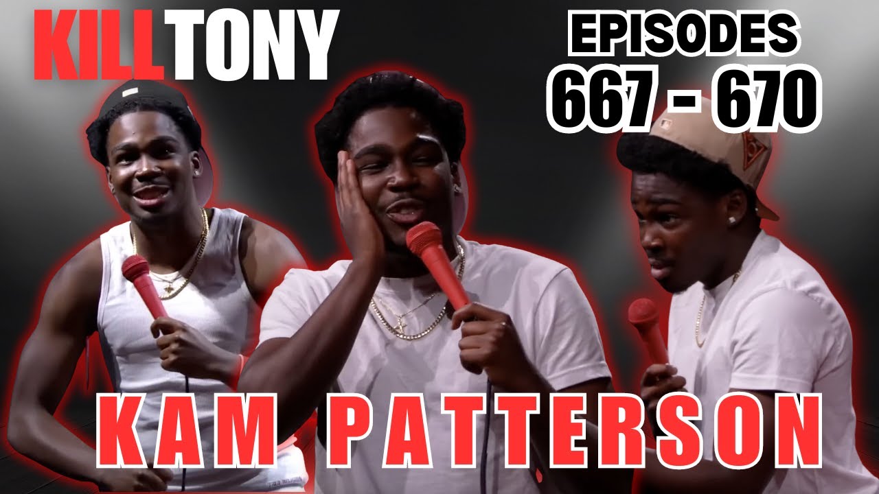 Kam Patterson - HILARIOUS Regular on KILL TONY (667-670)