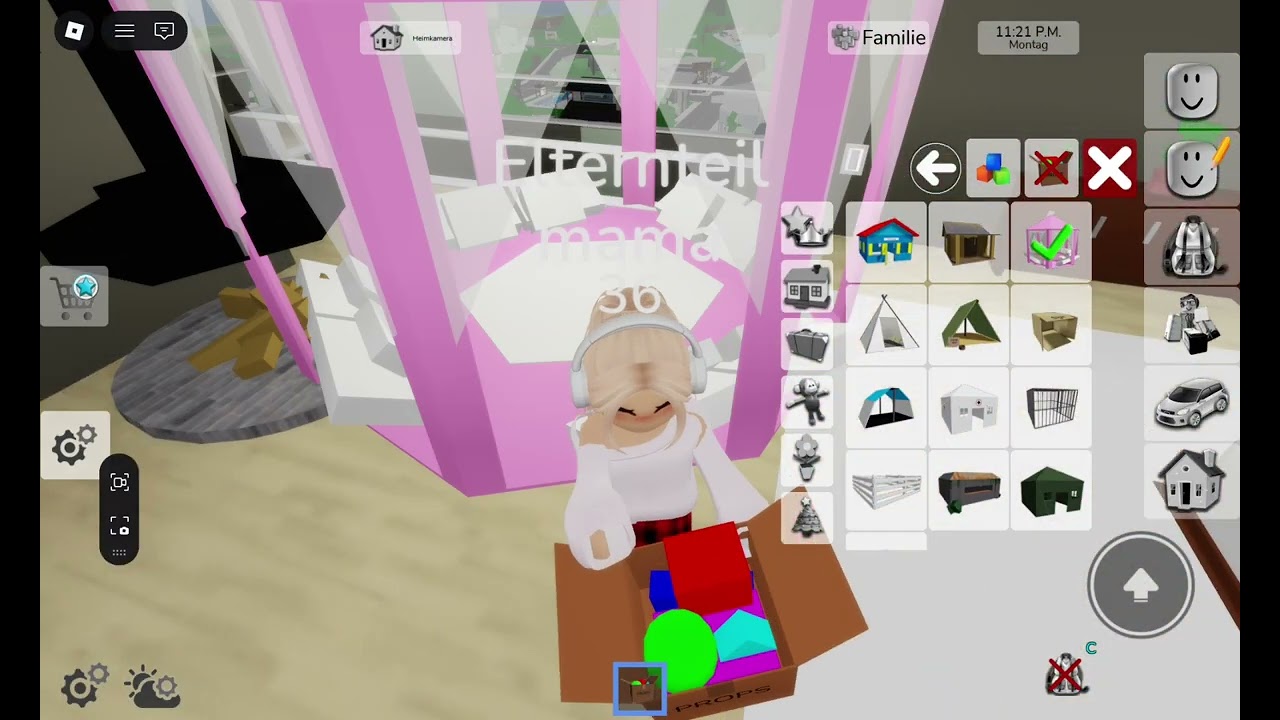 Ich werde von einer sisi oder einer gruseligen person aus  roblox verfolgt😰❤️