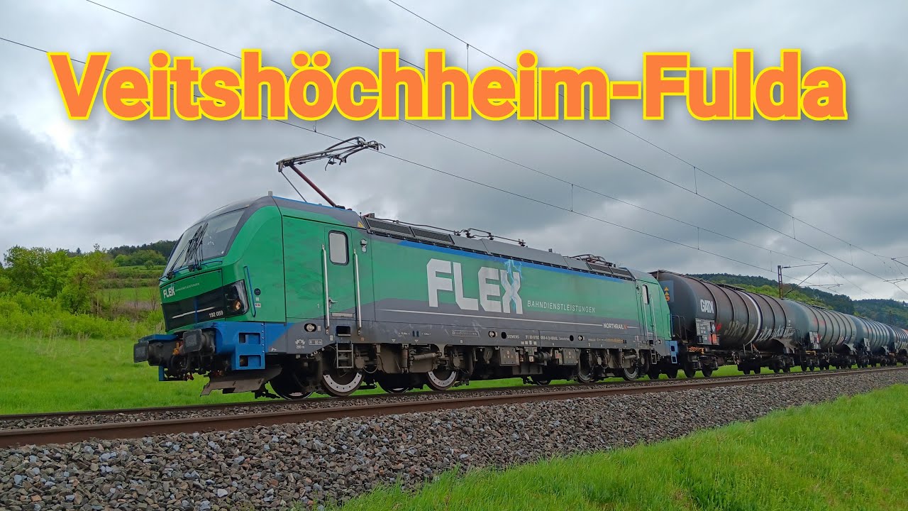 Führerstandsmitfahrt von Veitshöchheim nach Fulda relativ kurz nach der Sperrung von Würzburg Hbf!