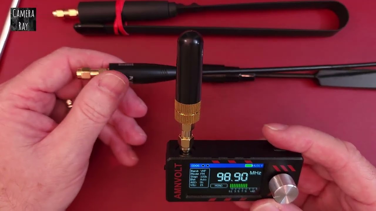 Adapt Ham Radio Antenna To AMNVOLT Mini SI4732 ATS Shortwave