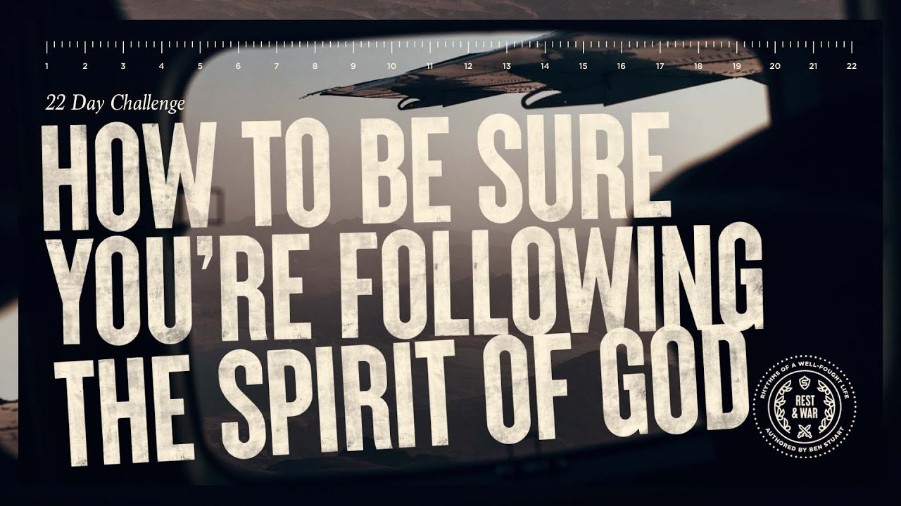 How to Be Spiritual // How to be Sure You’re Following the Spirit of God