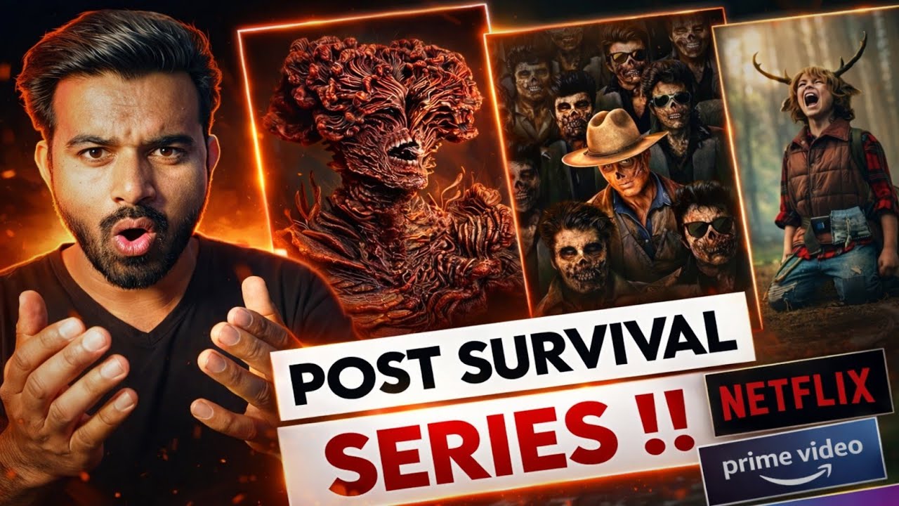 Top 5 Post Apocalyptic Series in Hindi dub | Netflix, Prime | AKR Filmy