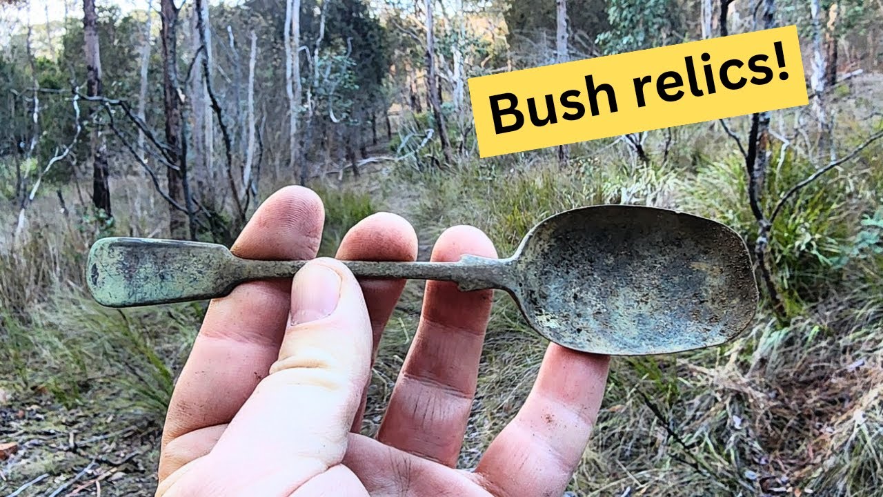 On the hunt for coins and relics - Australian bush metal detecting