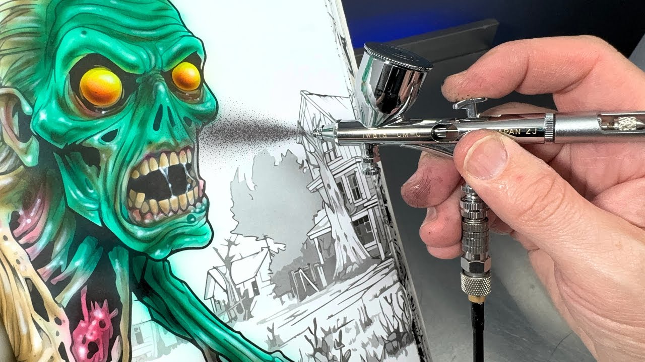 How Colouring Books Can Help Your Airbrushing ?