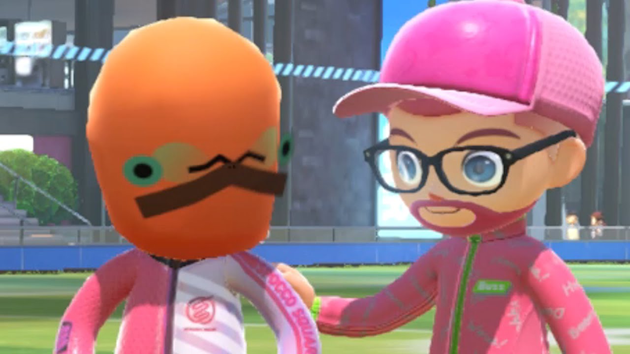 attempting to reach pro league but my teammates try to ruin it on switch sports soccer online