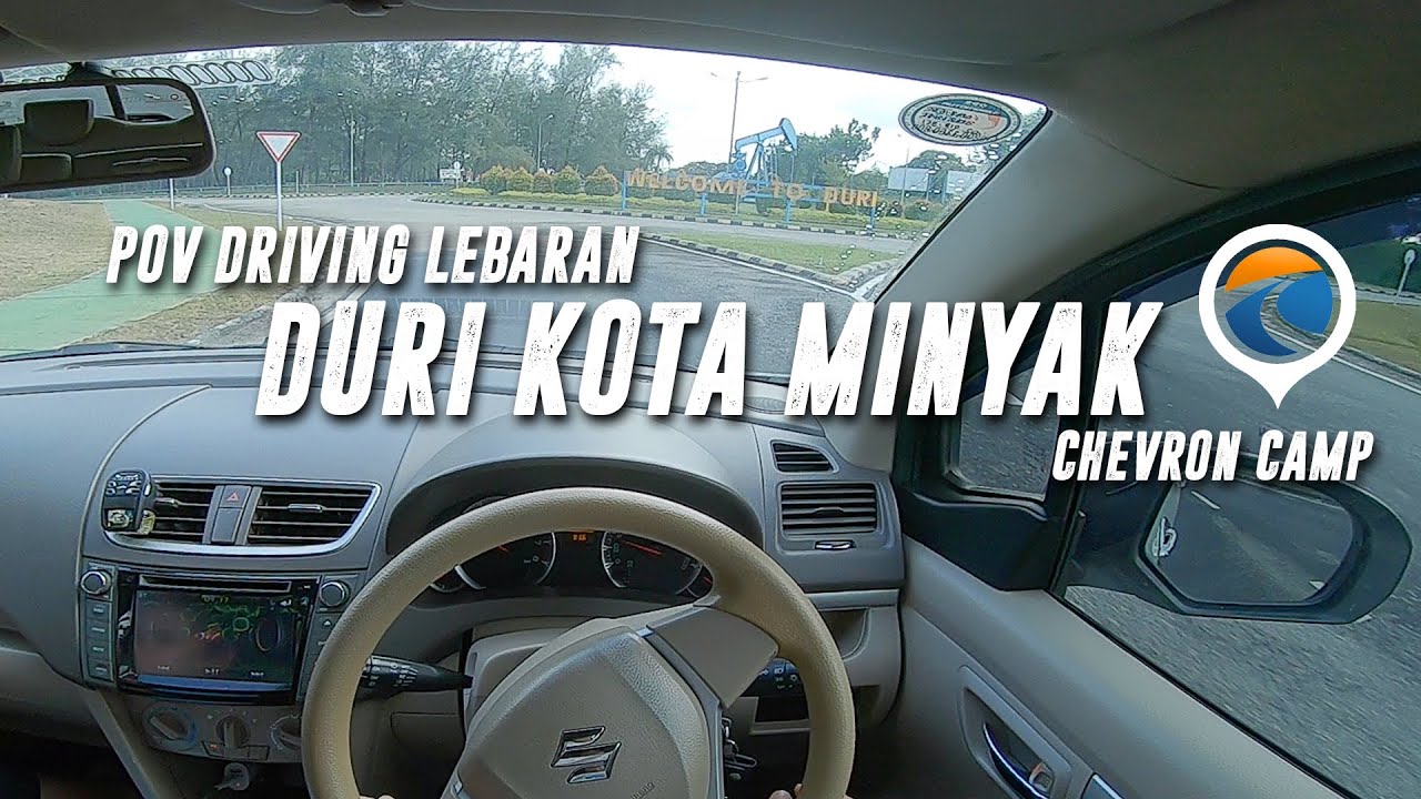 POV Driving Lebaran - Keliling Kota Minyak - Chevron Duri Camp