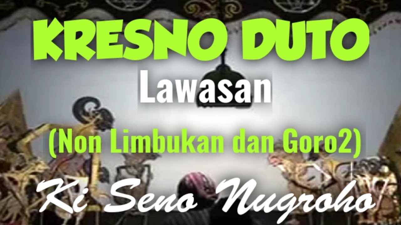 KRESNO DUTO @Ki Seno Nugroho