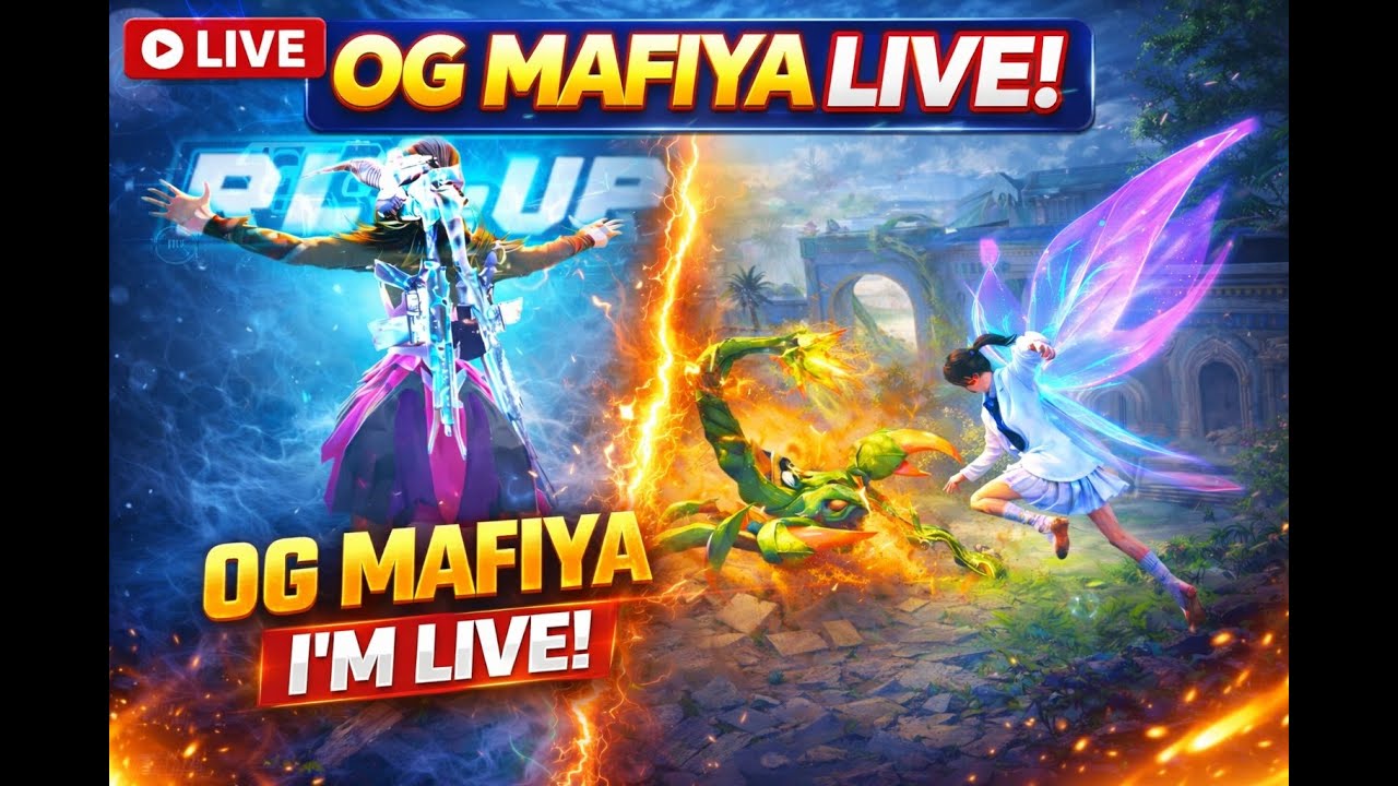 OG Mafiya Live 🔴 | BGMI Hindi Live Stream | Clutch & Rush Gameplay