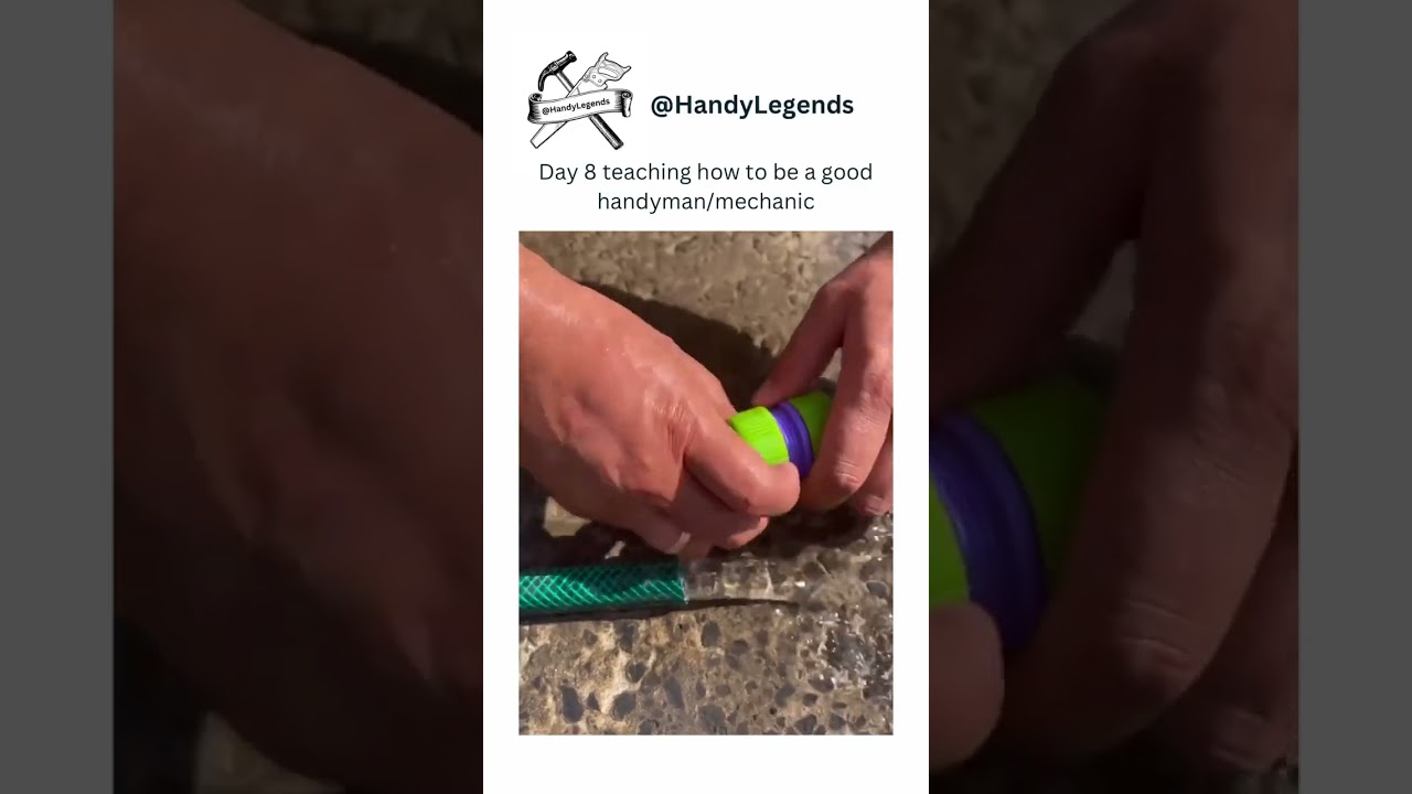 🔥Teaching you how to be the man of the house! Subscribe for more! 🛠️ #HandyLegends#DIY#HandymanHacks