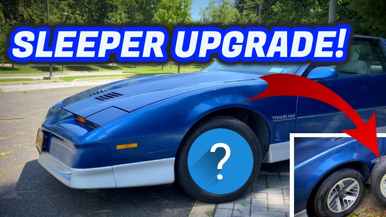 CHEAP and EASY Wheel Upgrade! The 86' TRANS AM SLEEPER Build Is Back!