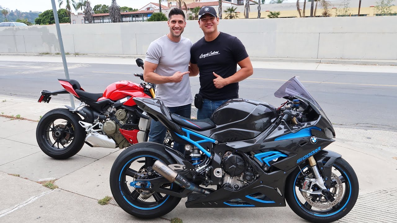 Carbon S1000RR Winner Rides His New Bike for the First Time!!!
