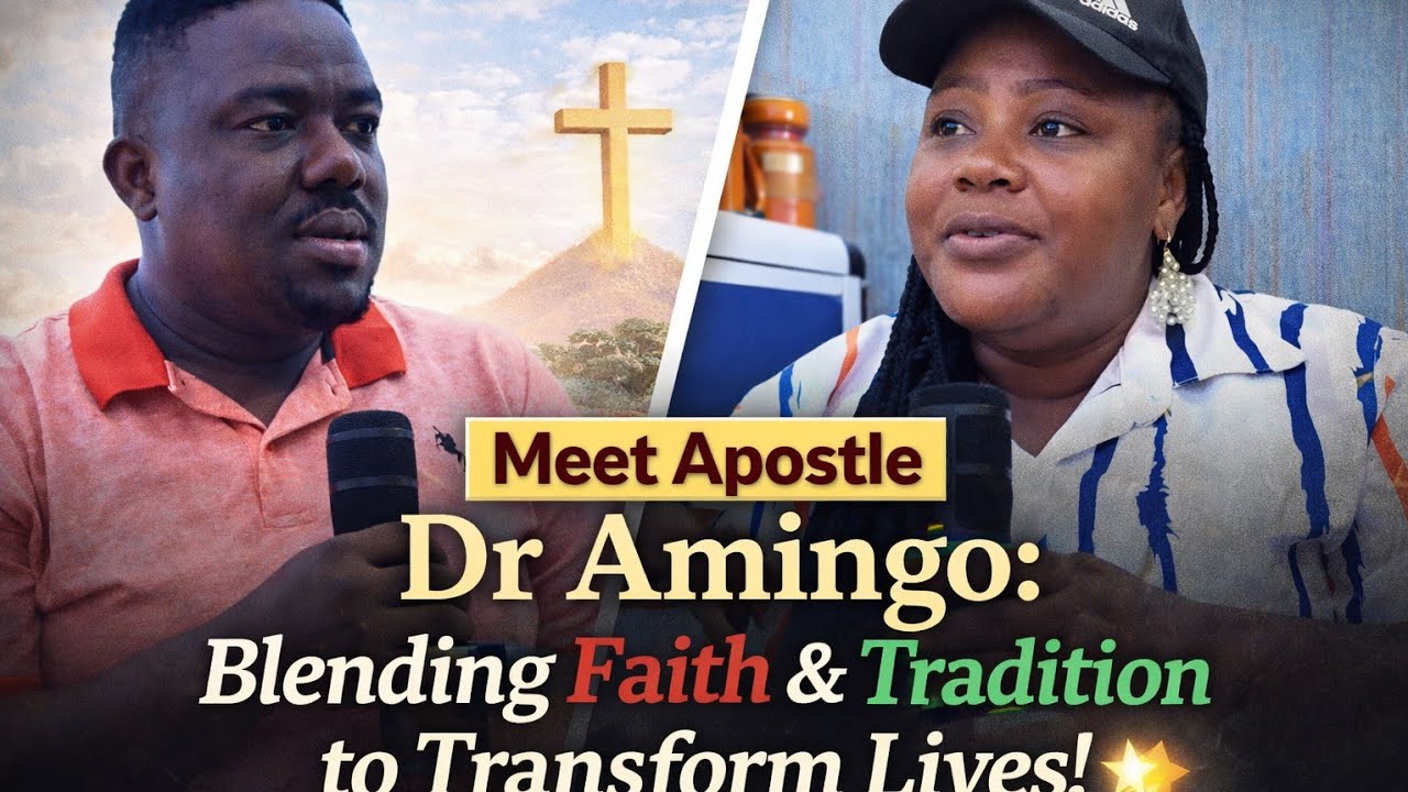 Meet Apostle Dr Amingo: Blending Faith & Tradition to Transform Lives